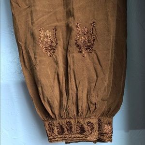 Brown Harem Pants from Earthbound- TAGS INCLUDED
